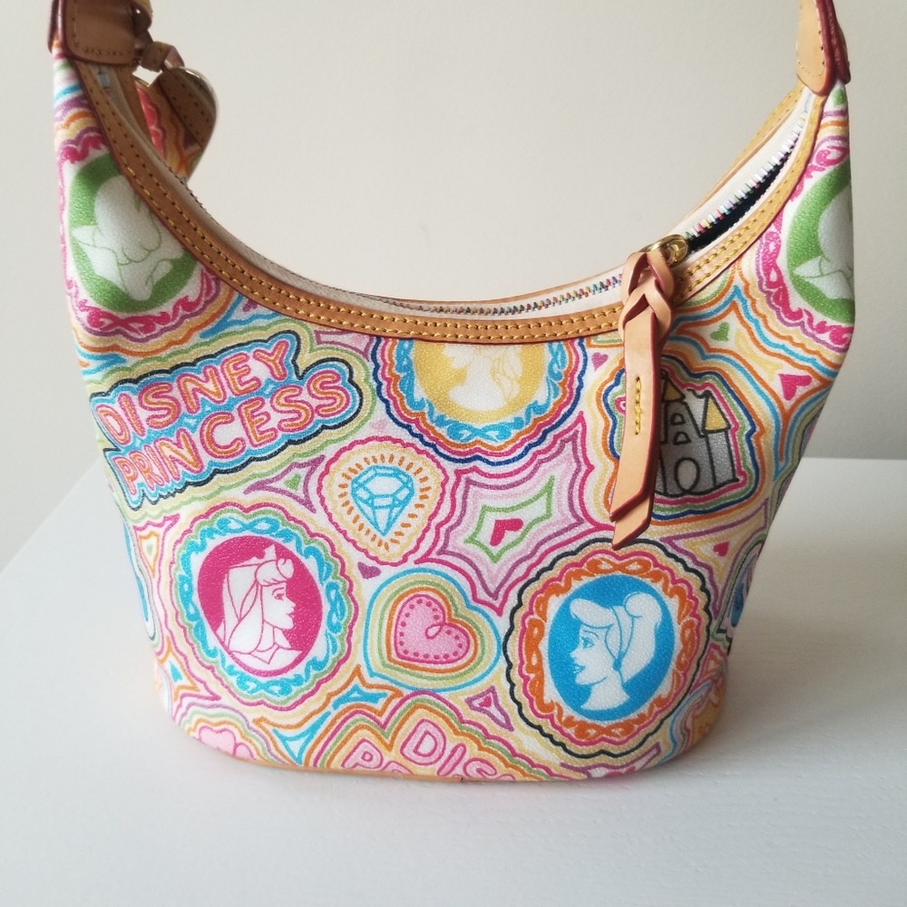 Dooney & Bourke Disney Pop Princess Hobo Bucket Bag - Picture 3 of 15